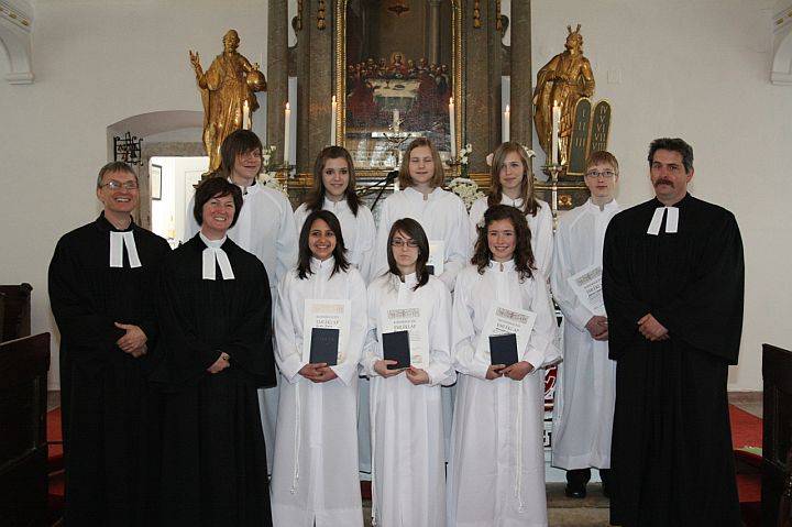 Konfirmációi istentisztelet, 2011. május 1.